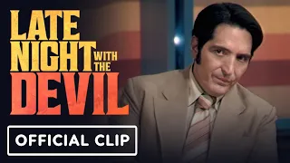 Late Night With The Devil - Exclusive Clip (2024) David Dastmalchian, Laura Gordon