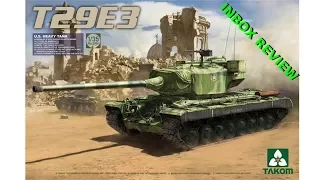 Takom 1/35 T29E3 Inbox Review