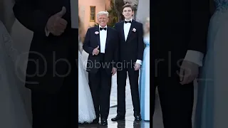 he so cute 🥰 #barrontrump #barron #donaldtrump #melaniatrump #trump