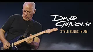 Slow Blues Backing Track - David Gilmour Style (Am)