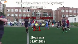 Інкогніто – Адвокат - 3:1, Дивізіон 3, 6 тур