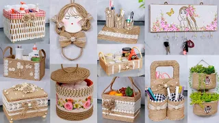 Super useful but low cost! 15 Diy Jute Craft Ideas from Waste Material