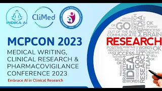 MCPCON 2023 - Day 1 | Medical Writing, Clinical Research, Pharmacovigilance Conference
