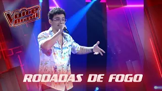 Filipe Toca canta ‘Me Abraça’ na Rodada de Fogo - ´The Voice Brasil´ | 9ª Temporada