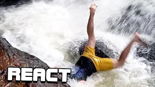 React: People vs. Nature | CRAZY Outdoor Fails