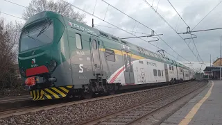 Treni alla stazione di CERTOSA DI PAVIA!