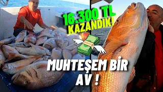 500 METREYE PARAGAT ATTIK, 16.300 TL KAZANDIK !!! | DEV MİSAFİRLER, DEV BALIKLAR #balıkavı