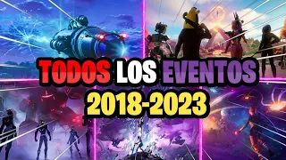 TODOS LOS EVENTOS FINALES DE FORTNITE (2018-2023)