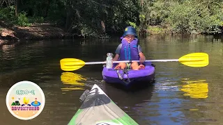 Kayaking on Kangaroo river, NSW, Australia