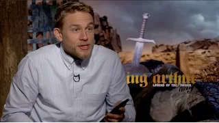 KING ARTHUR interviews - Charlie Hunnam and Guy Ritchie