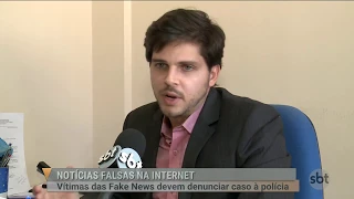 SBT PARÁ(26.04.18) Vítimas das Fakes News devem denunciar caso à polícia