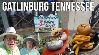 Lunch in Gatlinburg @ Mountain Edge Grill / Walk Down the Parkway What's New 2023