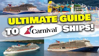 Ultimate Guide to Carnival's 8 Cruise Ship Classes!