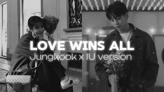 JUNGKOOK x IU version - “Love wins all” [AI COVER]