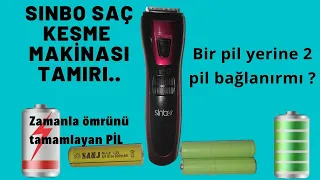 Traş Makinası Pil değişimi Nasıl Yapılır ? (SİNBO Traş Makinası Tamiri)