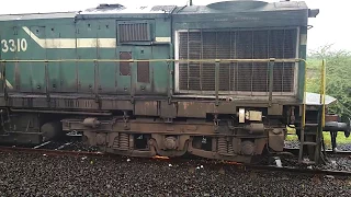 wheel slip in diesel loco  indian railway