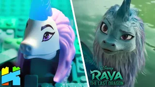 Kerloft | LEGO Raya and The Last Dragon | "Raya Hides Sisu" | Side by Side Comparison