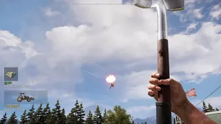 Shovel vs plane - FarCry 5