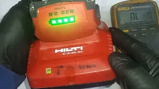 Repairing Hilti charger C 4/36-90, easy fix.