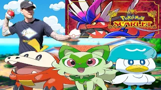 Pokemon Scarlet Playthrough with Giveaways and Pack Battle at 60 Likes