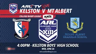 Kelston Boys' High School v Mt Albert Grammar School (1st half), 2019