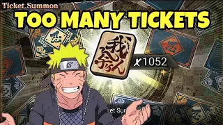 1052 TICKETS SUMMON UPDATED!!!! CAN WE GET A LIMIT BREAK JUTSU???? | Naruto x Boruto Ninja Voltage