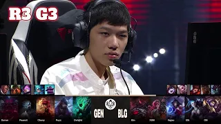 BLG vs GEN - Game 3 | Round 3 LoL MSI 2023 Main Stage | Bilibili Gaming vs Gen.G G3 full game