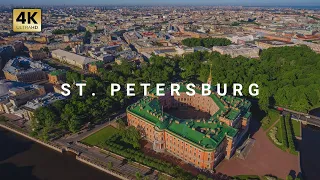 Saint Petersburg from Above 4K UHD - A Cinematic Drone Journey