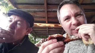 MUKBANG ОТ БАТИ, КУШАЕМ С БАТЕЙ ШАШЛЫКИ