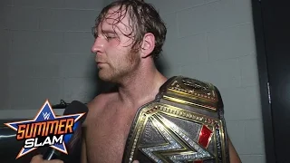 Dean Ambrose admits to being a jerk: SummerSlam Exclusive, Aug. 21, 2016