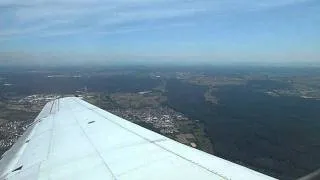 Luxair Embraer ERJ 145 Takeoff Frankfurt, Germany