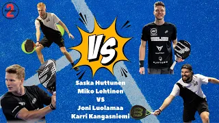 Saska Huttunen / Miko Lehtinen Vs Joni Luolamaa / Karri Kangasniemi