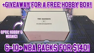 *Optic Hobby & Mosaic! 6-10+ NBA Packs For $140!* The Boombox November’s Platinum Basketball Box