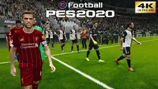 PES 2020 (PC) Juventus vs Liverpool | GAMEPLAY @ Allianz Stadium | 4K 60FPS