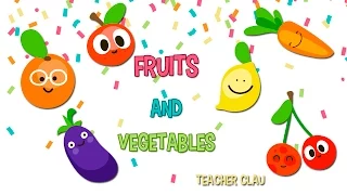 Aprende en Inglés las Frutas y Verduras! (Fruits & Vegetables)