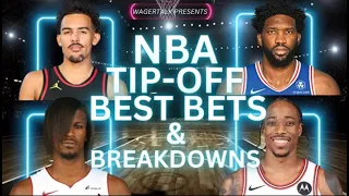 NBA Play In Predictions, Picks and Best Bets | Heat vs 76ers | Hawks vs Bulls | NBA Tipoff Show 4/17