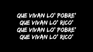 EL ALFA EL JEFE x ROCHY RD - LOS POBRES Y LOS RICOS (LETRA)