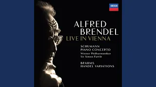Brahms: Variations and Fugue on a Theme by Handel, Op. 24 - Variation XX (Live)