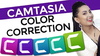 Camtasia How to Color Correct Videos // Camtasia Color Correction