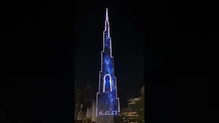 Burj khalifa song New Year Dubai UAE 2020 2021 Live | SAMGI TV |