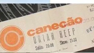 Uriah heep  The wizard  July morning  Rio de janeiro Brazil 04 07 1989