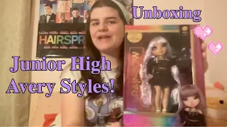 Unboxing Junior High Avery Styles (Rainbow High)