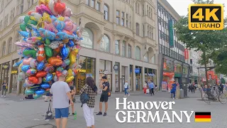 Amazing walking tour in Hanover, Germany 🇩🇪 4k 60fps