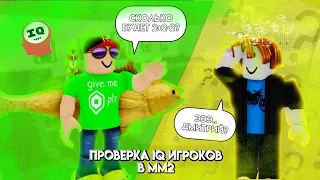 Тест игроков ММ2 на айкью (все хуже чем вы думаете)