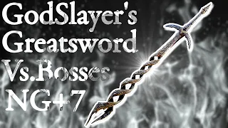 Elden Ring - Godslayer's Greatsword vs. NG+7 bosses 4K (Solo, No Dmg)