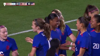 W Gold Cup | Argentina vs United States | Clinical finish from Jaedyn Shaw