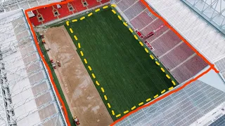 Liverpool Anfield Road Stand Expansion - the Latest Images | Rumput Baru di Anfield