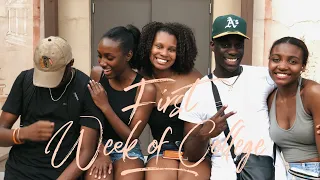 First Week Of College Vlog