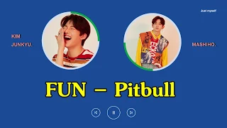 KIM JUNKYU (김준규) x MASHIHO (마시호) - Fun – Pitbull : YG TREASURE BOX