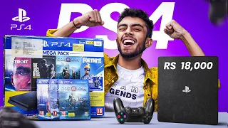 Cheapest Playstation 4 Unboxing Under ₹20,000🔥Worth Buying in 2024? Watch Before Buy PS 4